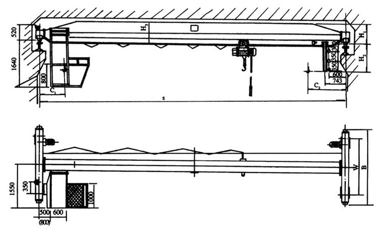 LD型電動單梁起重機(jī)