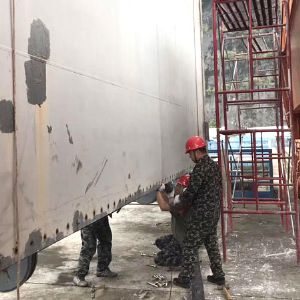 閘門水封更換、改造施工